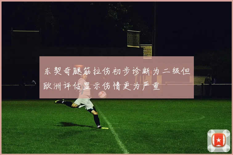 东契奇腿筋拉伤初步诊断为二级但欧洲评估显示伤情更为严重